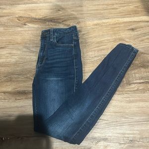Hollister Ultra High-Rise super skinny jeans.